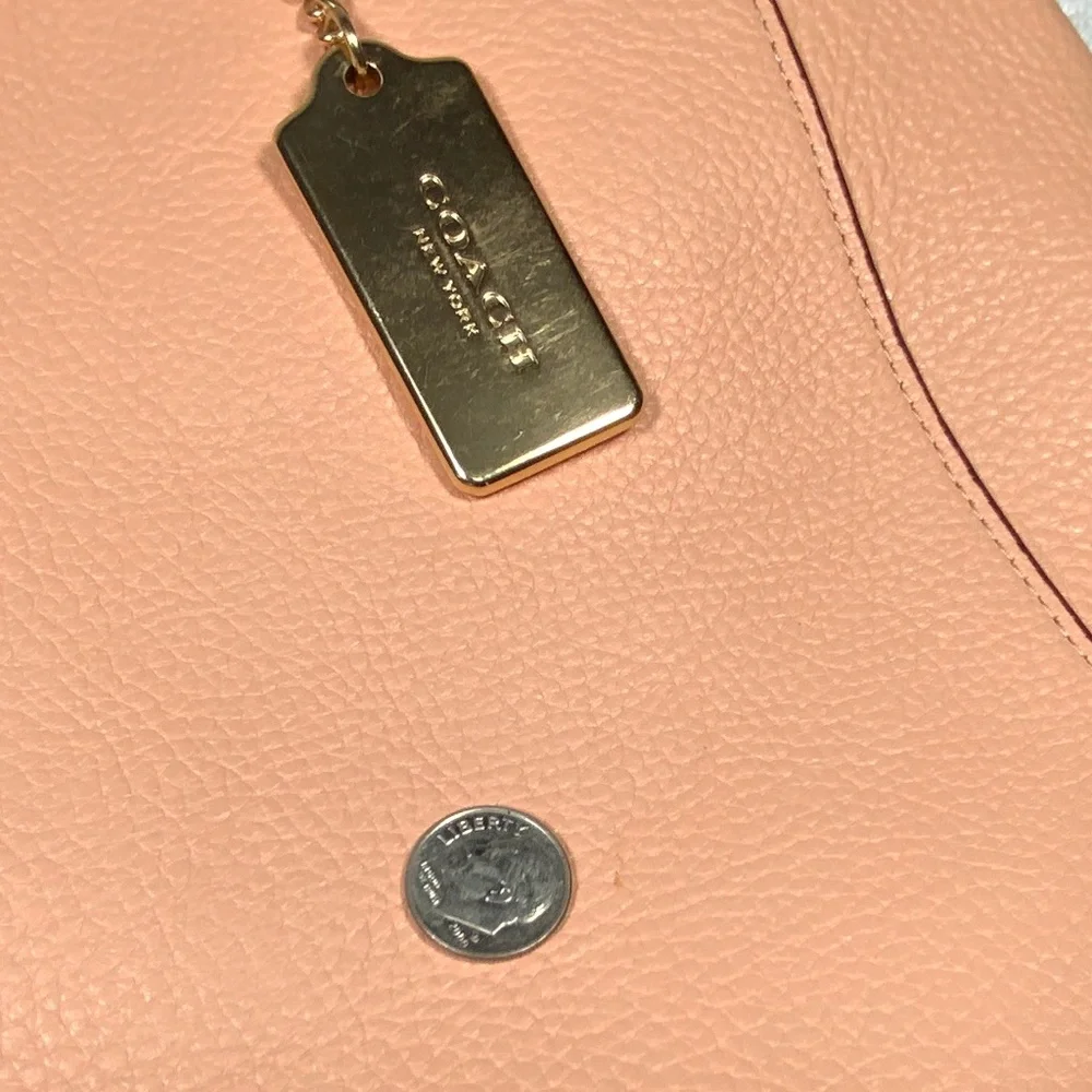 Coach Peach Cammie Chain Tote - C8147 - Picture 14 of 16